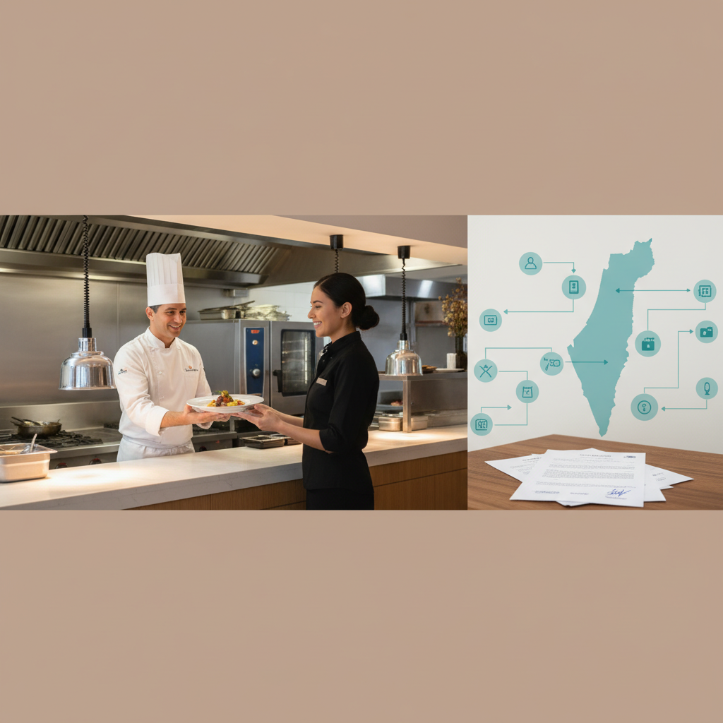 פותחים מסעדה? המדריך המלא להוצאת רישיון עסק בישראל