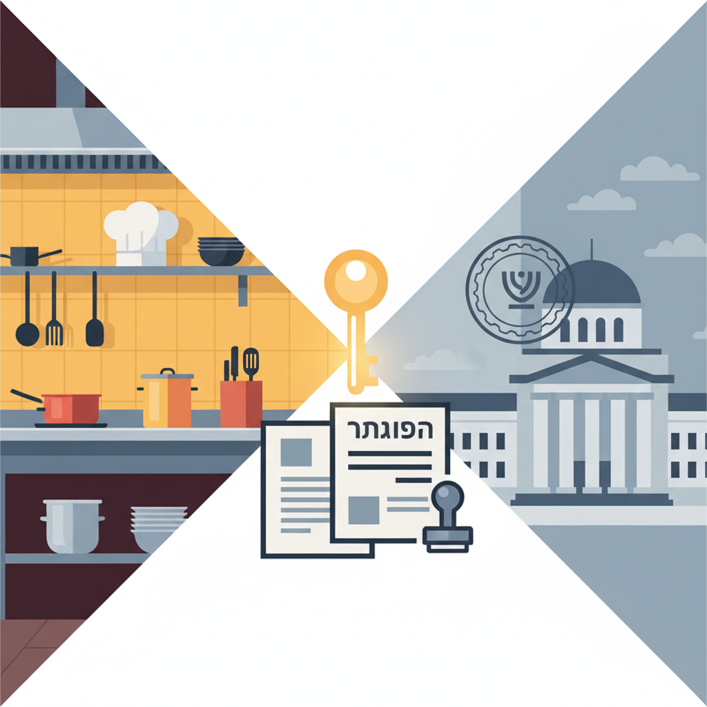 פותחים מסעדה? המדריך המלא להוצאת רישיון עסק בישראל
